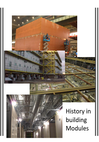 History in building modules